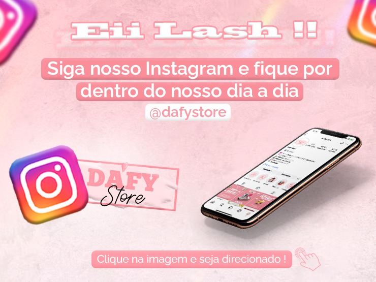 Instagram para Lash Designer e Designer de Sobrancelhas | Extensão de Cílios | DAFYSTORE