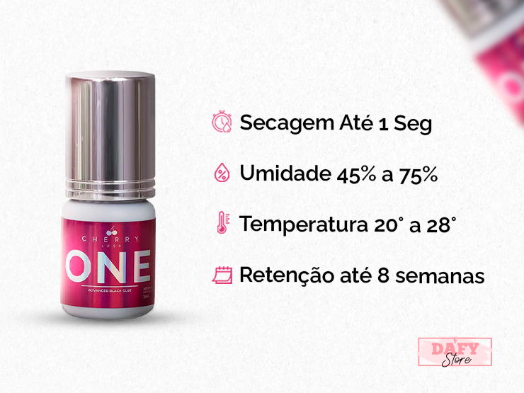 Cola de Cílios Secagem Rápida 1 segundo | DAFYSTORE