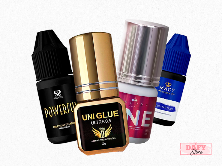 Colas de Secagem Rápida para Cílios | DAFYSTORE