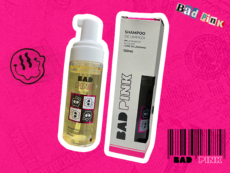 Comprar Shampoo de Limpeza BAD PINK | DAFYSTORE