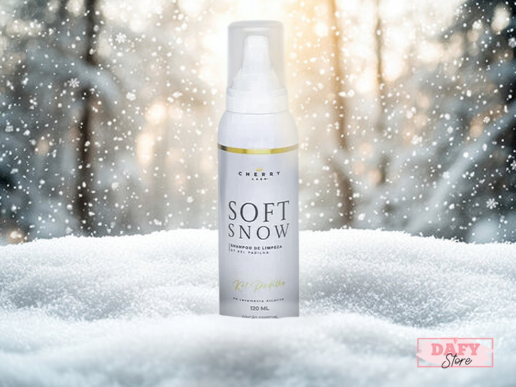 Cherry Lash Soft Snow - Espuma de Limpeza Profunda para Cílios e Pele | DafyStore