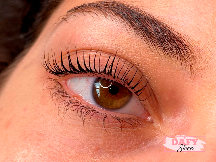Lash Lifting antes e depois